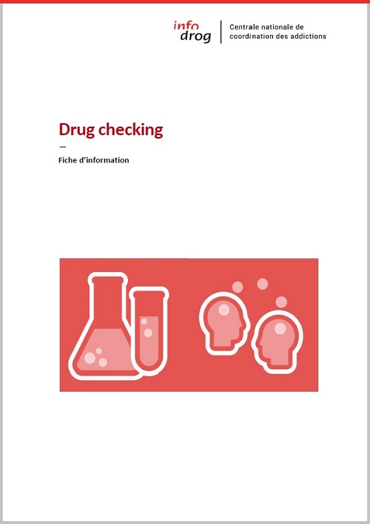 Drug checking – fiche d'information